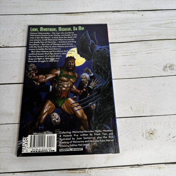 Wolverine Hercules Myths Monsters Mutants Marvel TPB Graphic Novel 2010 - Picture 2 of 8